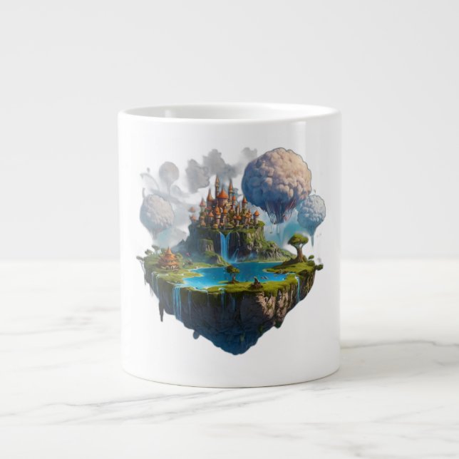 flytande ö jumbo mugg (Framsidan)