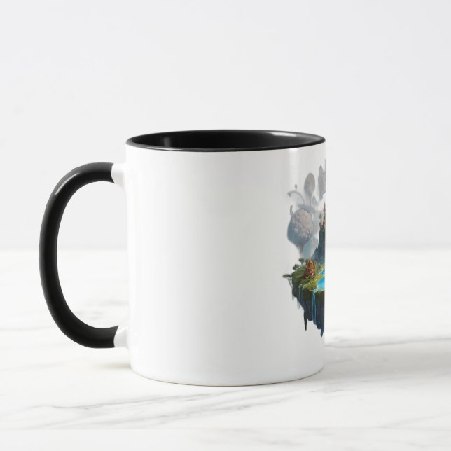 flytande ö mugg (Vänster)