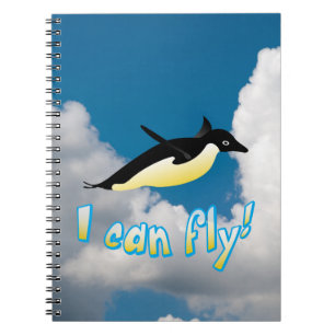 Flytande penguin anteckningsbok