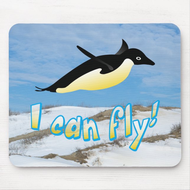 Flytande penguin musmatta (Framsidan)