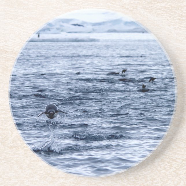 Flytande penguin underlägg (Framsidan)