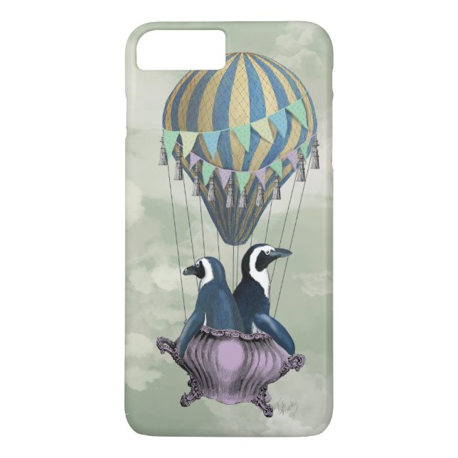 Flytande Penguins 2 Case-Mate iPhone Skal (Baksida)