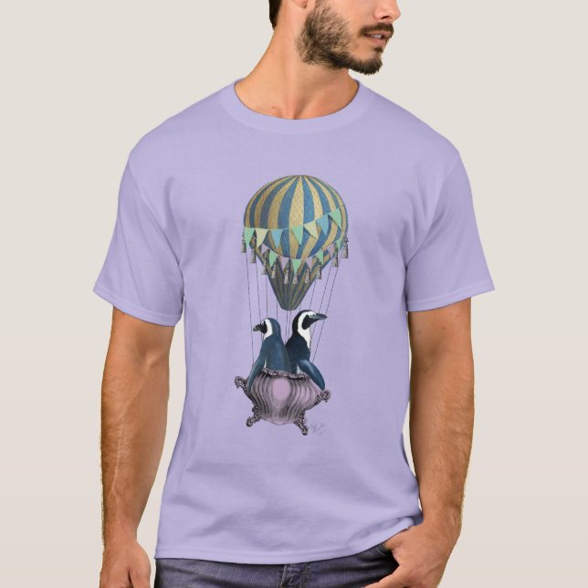 Flytande Penguins 2 Tee (Framsida)