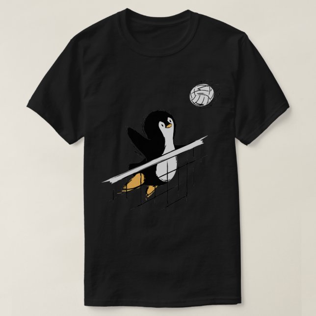 Flytande Penguins T Shirt (Design framsida)