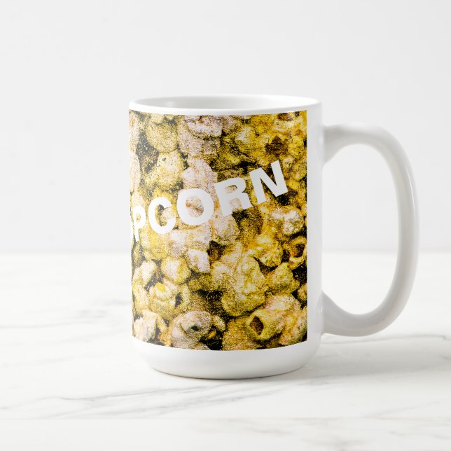 Flytande popcorn kaffemugg (Höger)