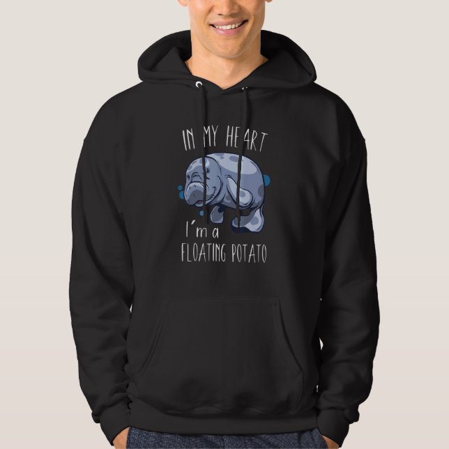 Flytande potatis manat sjöliv 4 hoodie (Framsida)