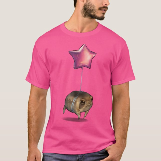 Flytande potatisgrodor t shirt (Framsida)