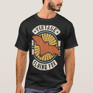 Flytande räv Vintage Classic Retro 60 s 70-tal-dju T Shirt