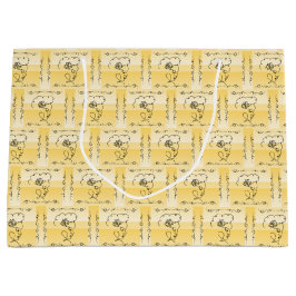 Flytande Skönhet Guldstång Horisontell Presentpåse