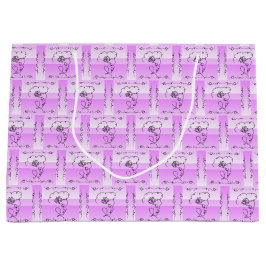 Flytande Skönhet Lavendel Horisontell Presentpåse