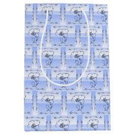 Flytande Skönhet Vinblomma Vertikal Presentpåse