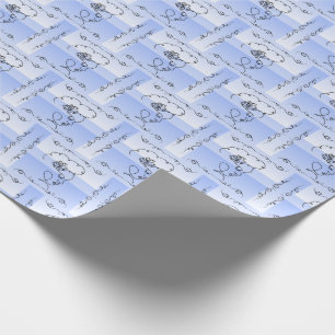 Flytande skönhets- och remsor av typen Periwinkle  Presentpapper