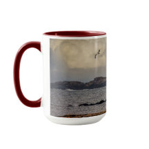 Flytande Solo i Nubble Lighthouse