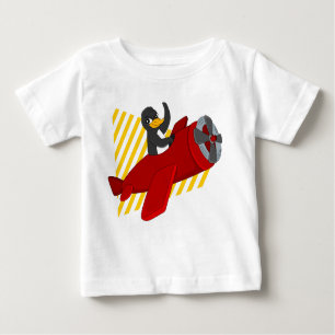 Flytande tecknad baby T-Shirt