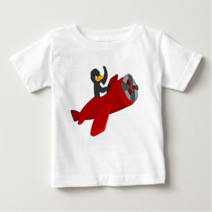 Flytande tecknad baby T-Shirt