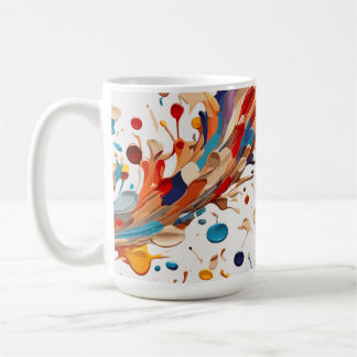 Flytande Vågar i Färg Kaffemugg