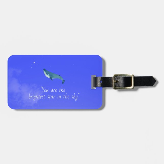 Flytande val bagagebricka (Horisontell Framsida)