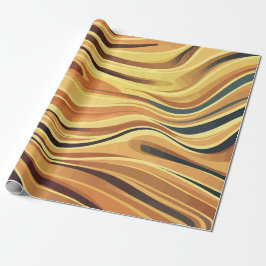 Flytande varm Abstrakt Vinkarare Presentpapper