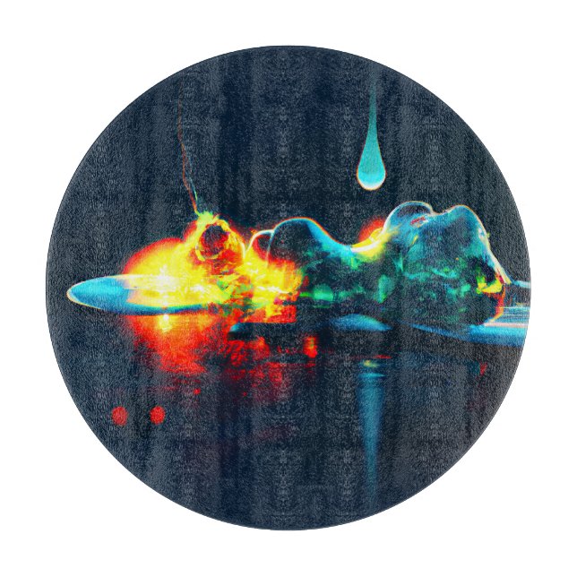 Flytande vätskeavdropp (Framsidan)