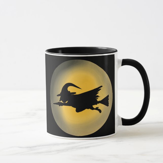 Flytande Wicked Witch Silhouette Mugg (Höger)