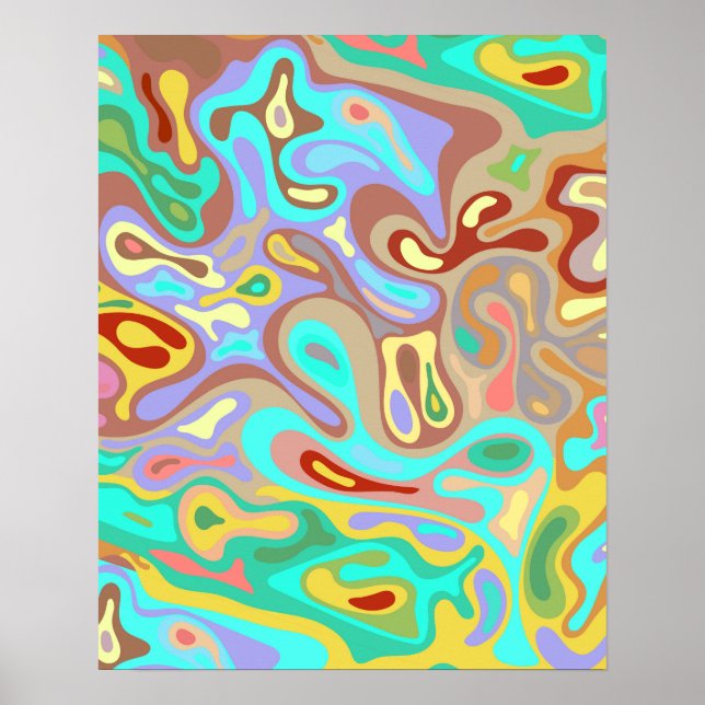 Flytande yta 12 poster (Framsidan)