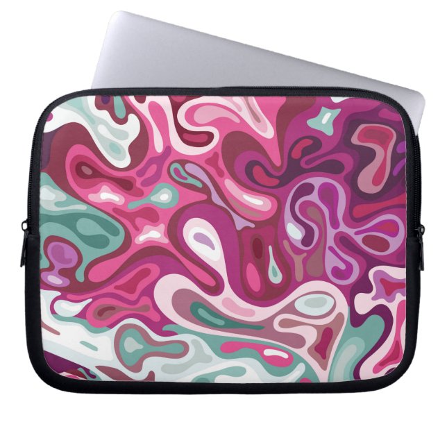 Flytande yta 3 laptop fodral (Framsidan)