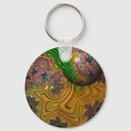 Flyter bara efter runda Nyckelringar