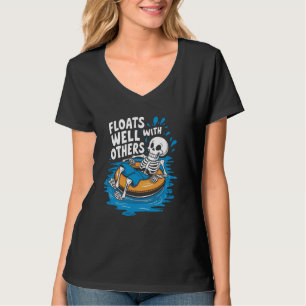 Flyter bra med andra fjol Tubing River Summer T Shirt