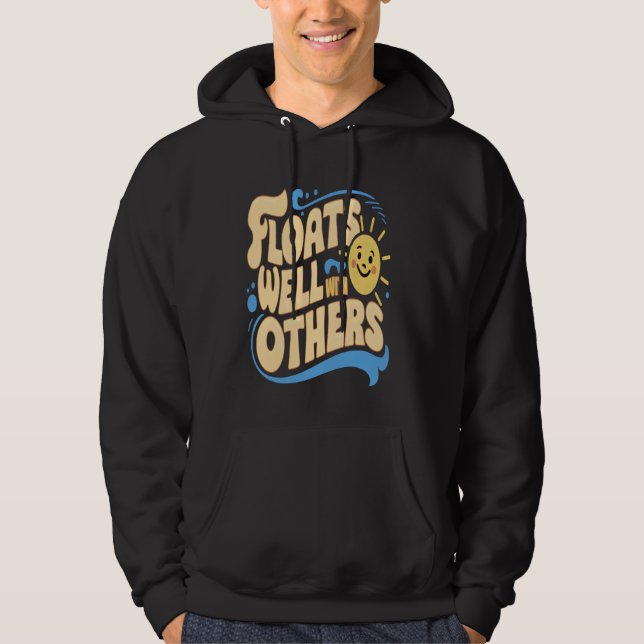 Flyter bra med andra Funny Pun Hoodie (Framsida)