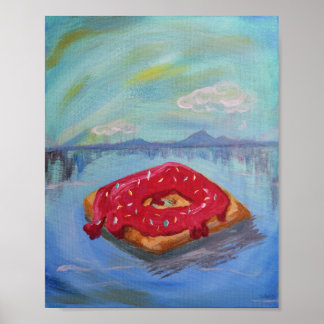 Flyter Donut Poster