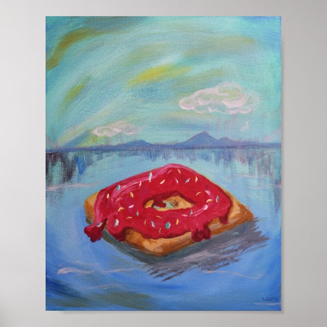 Flyter Donut Poster (Framsidan)