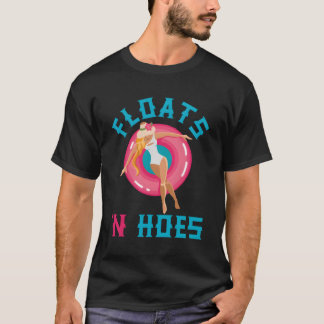 Flyter N och Hoppar Flyter Resa Tubing River Flyte T Shirt