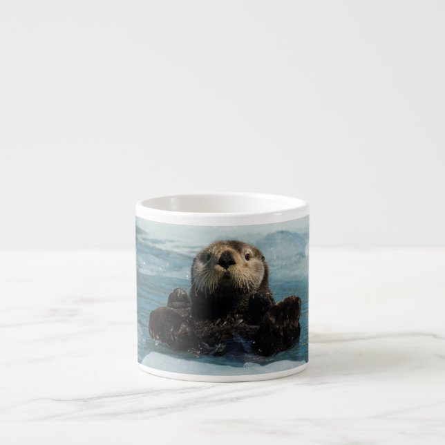 Flyter Otter Espressomugg (Framsidan)