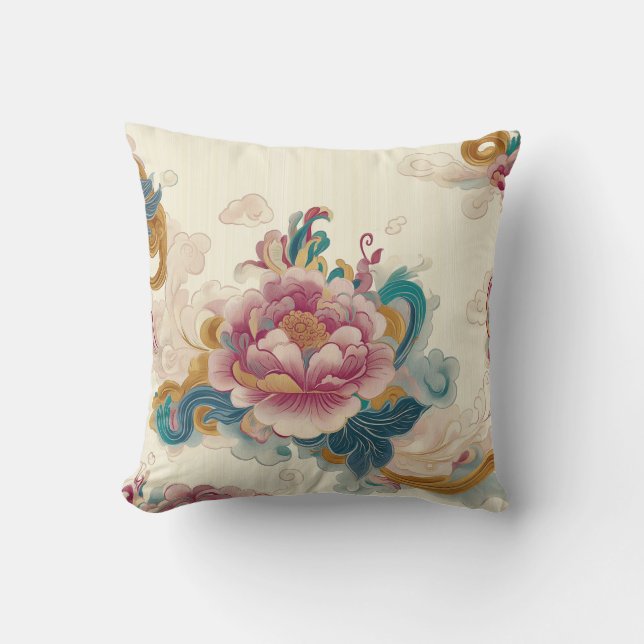 Flyter Peony Kudde (Framsida)