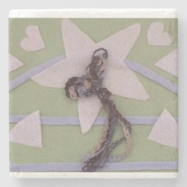 Flyter stjärna stenunderlägg