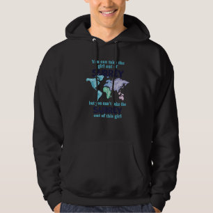 Flytt från Surrey Stolt flicka från Surrey Hoodie