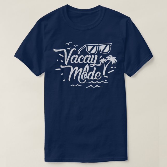 Flytt i vacay Mode och boachlife T Shirt (Design framsida)