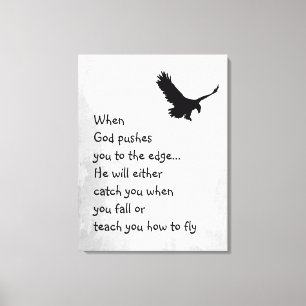 Flytt till Kant Guds fångster eller undervisningsp Canvastryck