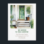 Flytt till ny adress Gårdshus Flyttmeddelande Vykort<br><div class="desc">Gårdshus vi flyttade till landsbygden  | Flyttmeddelande. Det här är en mall som är redo för att du ska lägga till dina uppgifter.</div>