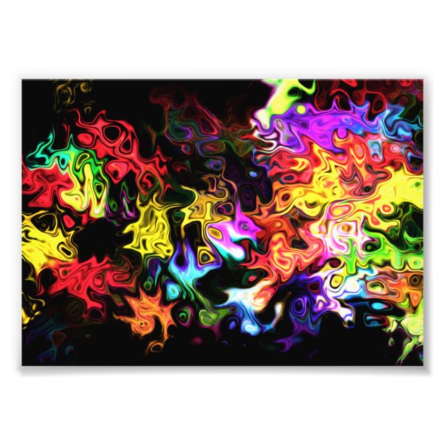 Flytta Abstrakt Fototryck (Framsidan)