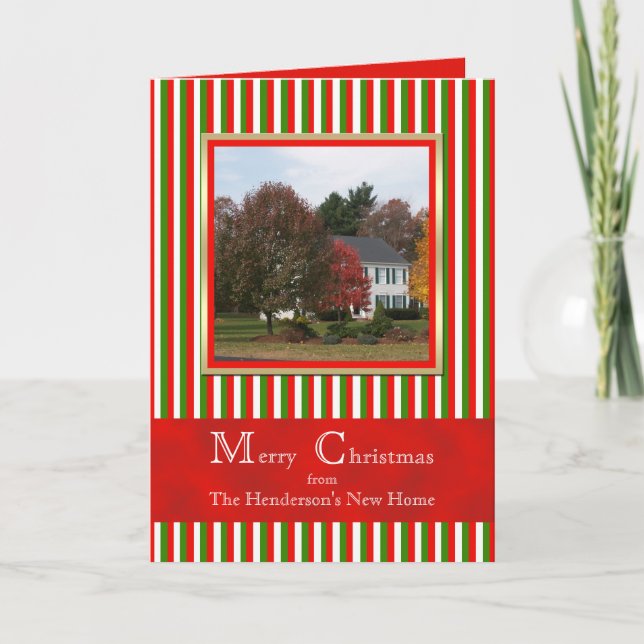 Flytta Ändring av Adress-fotopriskort Helgkort (Framsida)