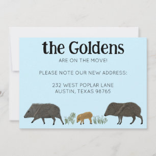 FLYTTA ANNOUNCEMENT Javelina Family Southwest Inbjudningar