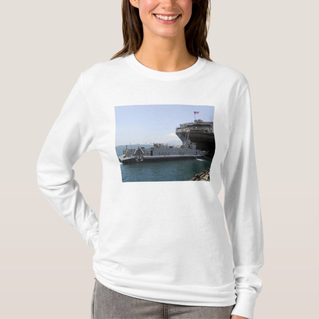 Flytta av landningsfartygsverktyg i läge t-shirt (Framsida)
