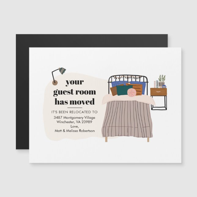 Flytta av nya adress meddelanden (Fram/baksida)