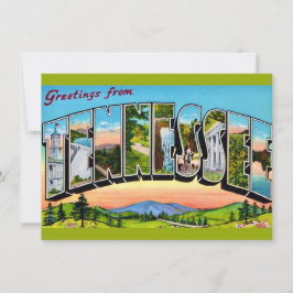 Flytta av Tennessee-vykort