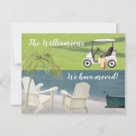 Flytta budget för vi har flyttat havsströ meddelande