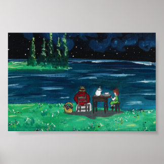 Flytta Castle-utskrift, värde Poster Papper