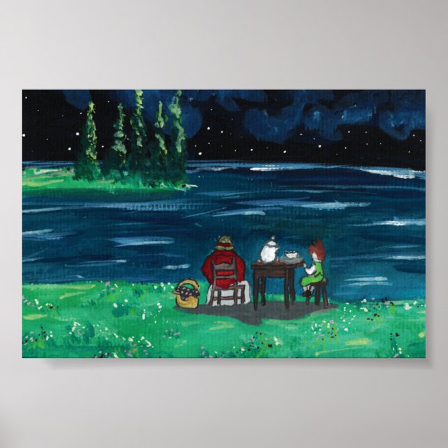 Flytta Castle-utskrift, värde Poster Papper (Framsidan)