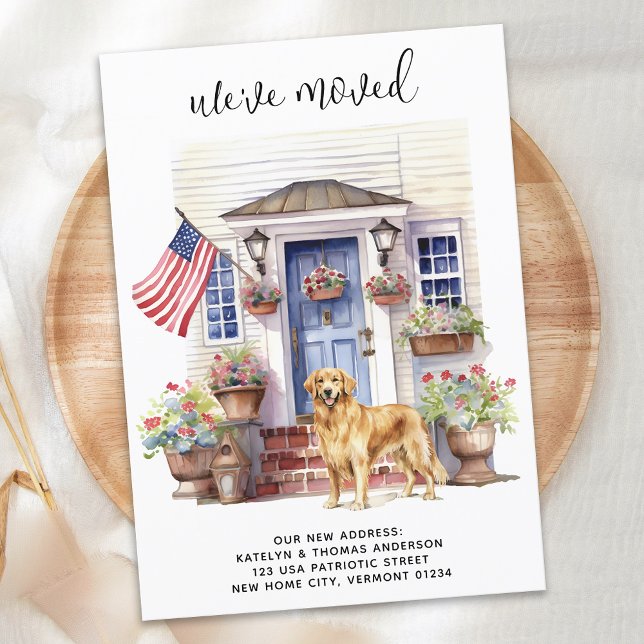 Flytta för Hund av Personlig i gyllene retriever P Meddelande (Skapare uppladdad)