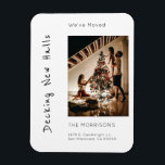 Flytta för julfoto i nya salar magnet<br><div class="desc">Dina vänner kommer att göra ditt uttalande om flytta i stridsområdet och Julhälsningar kärlek. Du anpassar dig med ett foto och text. Frasen "Vi håller på att slicka nya salar" kommer att ge dina vänner och din familj ett leende. De kan använda detta på kylskåpet för att påminna sig om...</div>